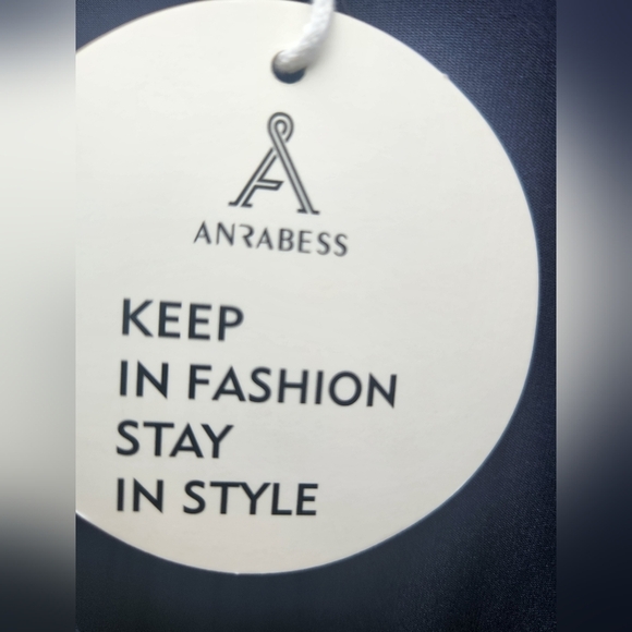 ANRABESS Womens Maxi Dress BLUE Summer Beach Dress Short Sleeve Dressy LARGE - Picture 7 of 11